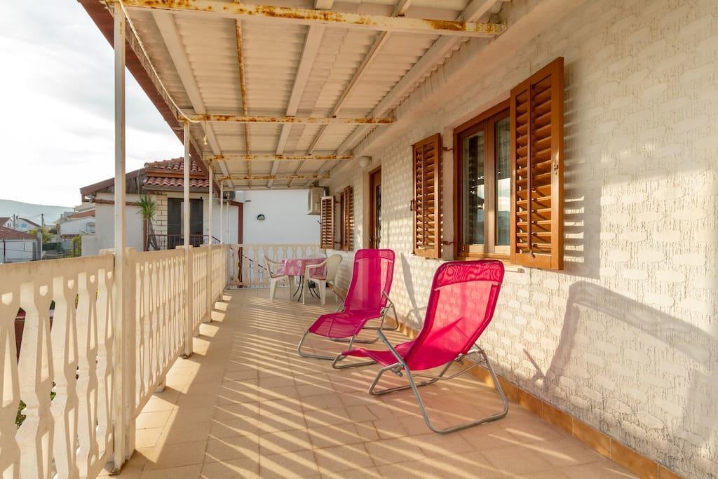 Apartment Zdenka 1 Trogir Eksteriør billede